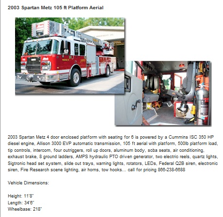 FireTruckBlog.com: Command Fire Apparatus features two rigs for sale ...