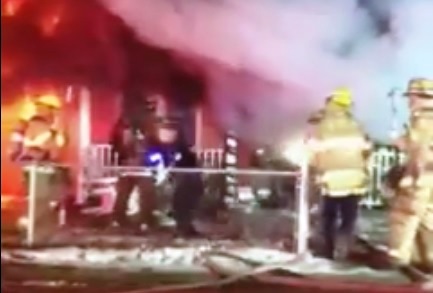 Raw video & radio traffic from PGFD house fire with water supply issues ...